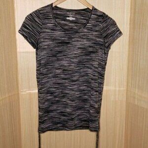 A:Glow Womens Maternity Short Sleeve Activewear Top Small